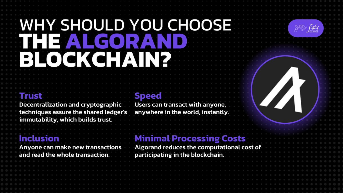 fxdxdex's tweet photo. In a league of its own, Algorand is fast, scalable, and secure while simultaneously being completely carbon neutral. 🚀

Trade with ALGO on FXDX.
https://t.co/bv1jo3yarD 

#fxdx #algofamily #algofam #algo #futures #algorand #exchange https://t.co/Ji1SrFru6A