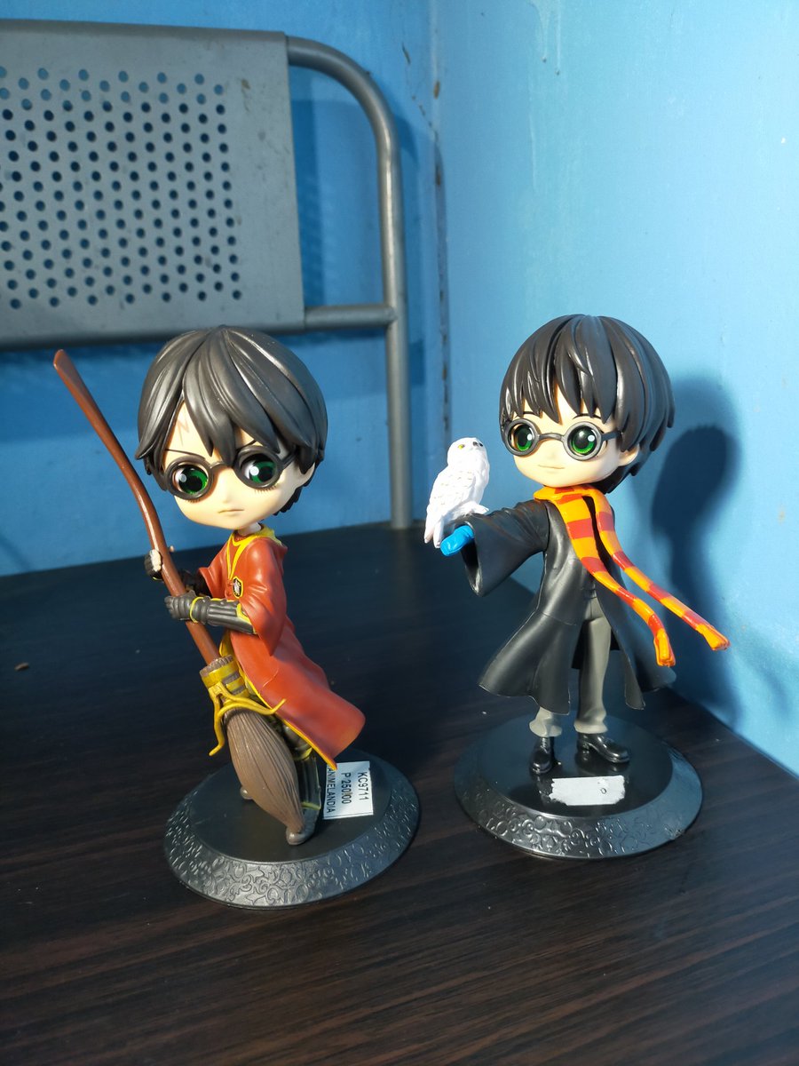 kuya_chino's tweet photo. Bought these two from a toy store in Robinson Tacloban. Super love them! #collection #potterhead #harrypotter #potterfan #hpcollection #hptoys #hpfigures #hedwig #hogwards #nimbus2000 #Quidditch https://t.co/VmMz71DERU