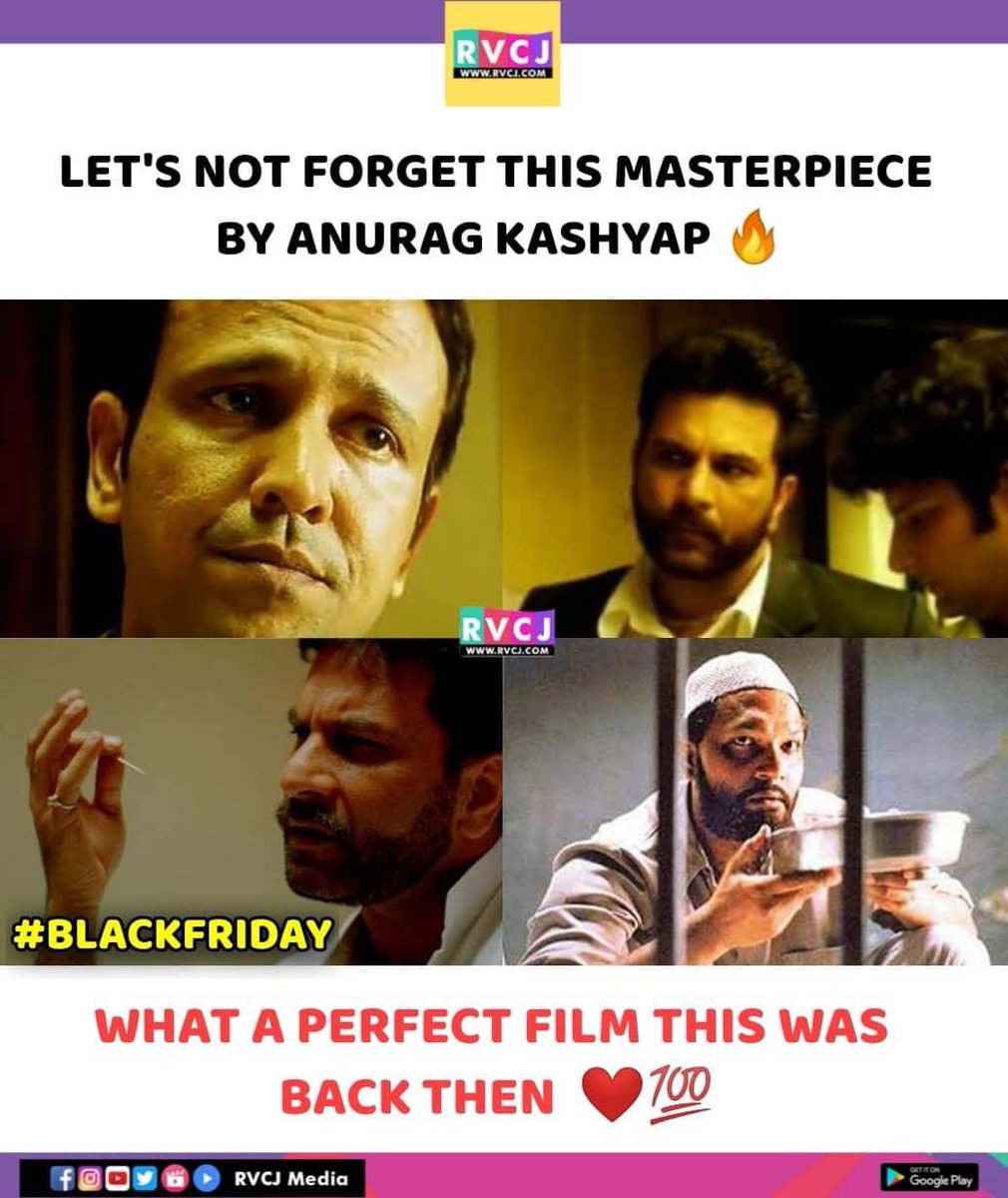 Black Friday! #blackfridaymovie #anuragkashyap #kaykaymenon #adityasrivastava #pavanmalhotra #director #rvcjmovies @anuragkashyap72 @kaykaymenon02