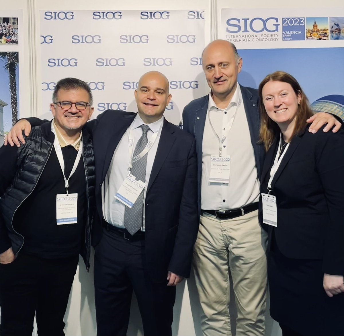 Amazing to reconnect w/ the best geriatric surgery mentors on earth. Incredibly humbled to learn from & to work with such visionary patient-centered clinicians & scientists. Can’t wait for #SIOG2023 @3isac @ugolinimd @MSK_GeriOnc @SIOGorg @pennsurgery @MSKCancerCenter