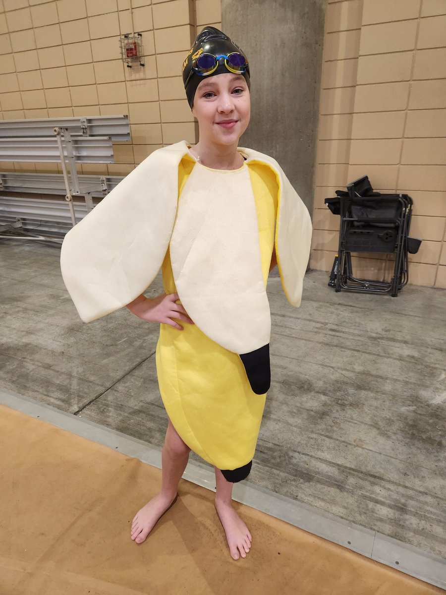 This meet is bananas! <a href="/CNSwimming/">Club North Swimming</a>