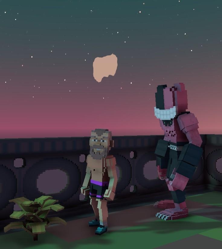 kennocha1013's tweet photo. @TheSandboxGame I just participated in the Paris Hilton  #Cryptoween Event. I found Grralh check out my screenshot below!
🎃👇 https://t.co/8lV7TdPe53