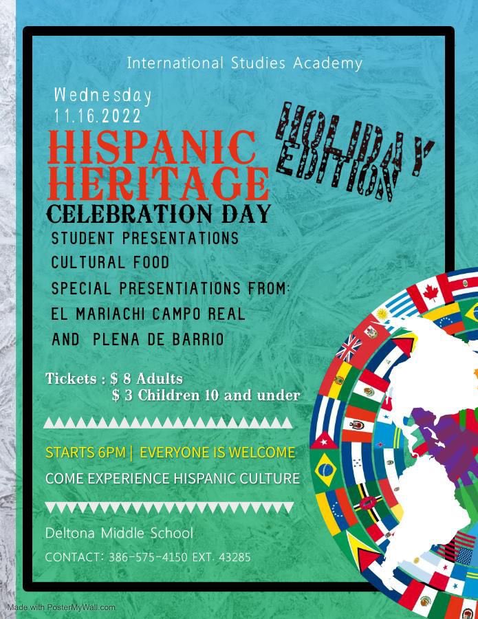 SandraC77056007's tweet photo. You are invited to celebrate with us Hispanic Heritage night https://t.co/E8InYsyxr9