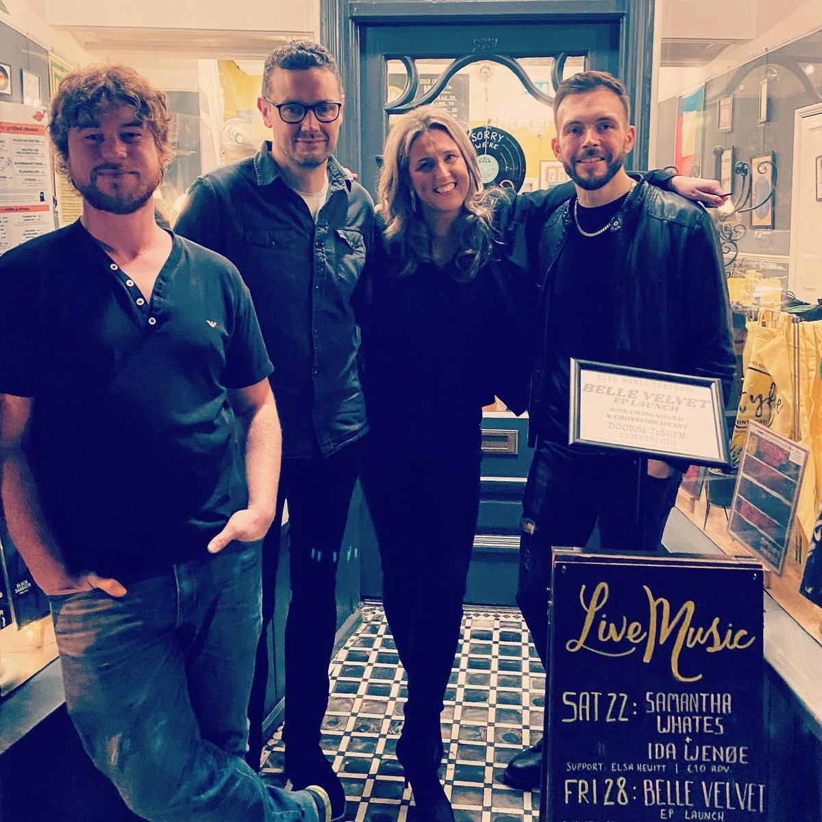 We had an amazing evening supporting fabulous <a href="/BelleVelvet1/">BELLE VELVET🤞🏻</a> at her EP release party on Friday night alongside the fantastic <a href="/craiggouldmusic/">Craig Gould | Craig Gould & The Noble Thieves</a>