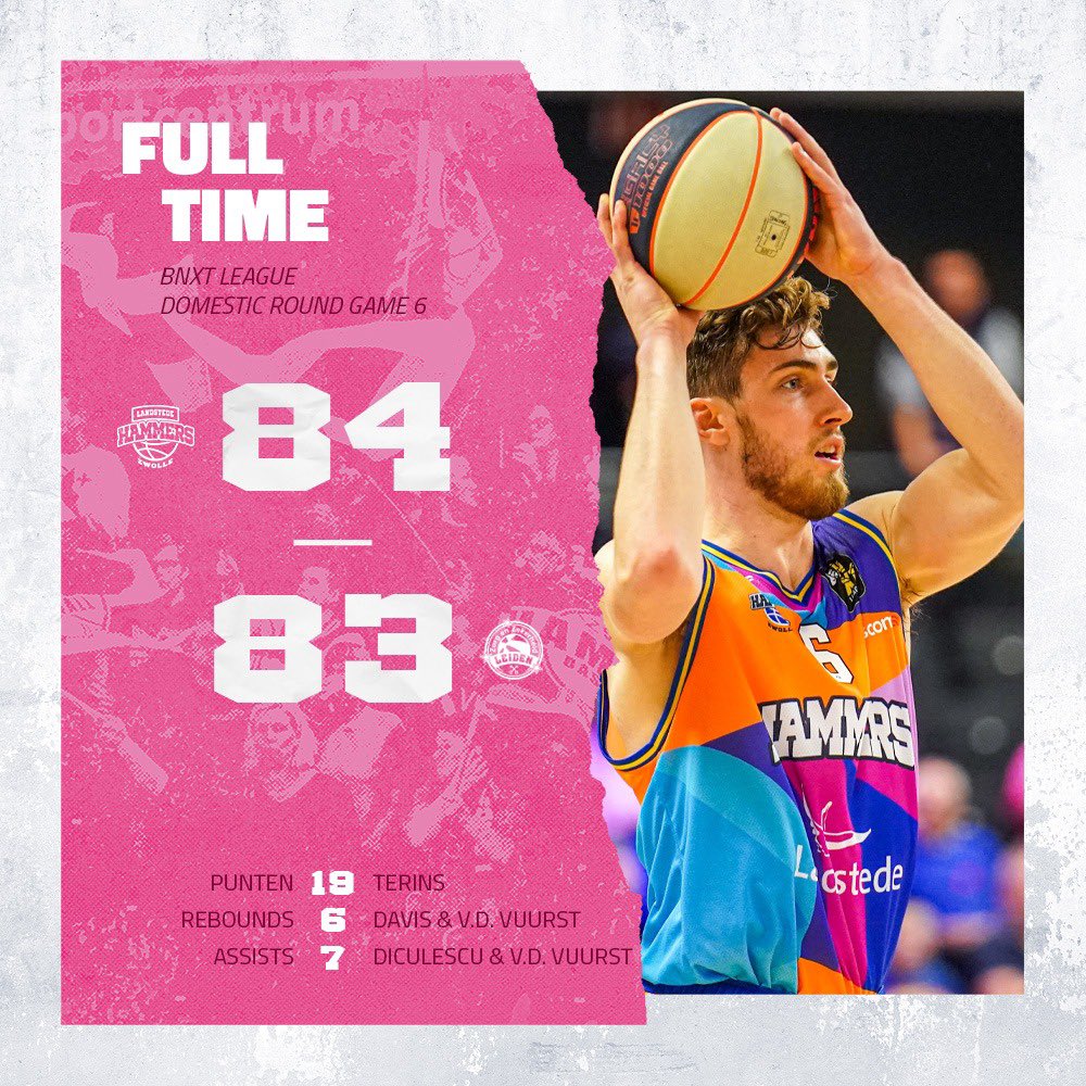 WINNNNNNN! Is dit lekker zeg! 🔥

#hammertime #bnxtleague