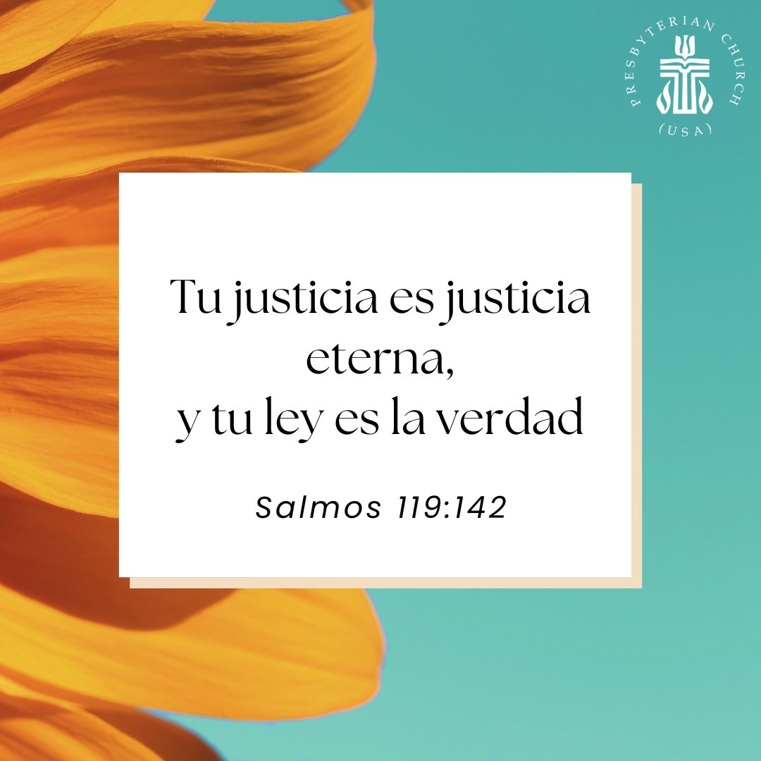 Presbyterian's tweet photo. "Your righteousness is an everlasting righteousness, and your law is the truth." Psalm 119:142 #SundayScripture #Psalm #PCUSA https://t.co/tvdyxs3rt2