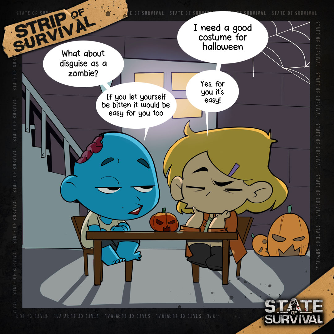 The struggle is real for Maddie 😅 Survivors, have you picked your Halloween costume yet? 🧟 Don't forget to share it with us in our costume contest!