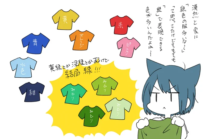 10/30「緑」 #猫太さん日記 