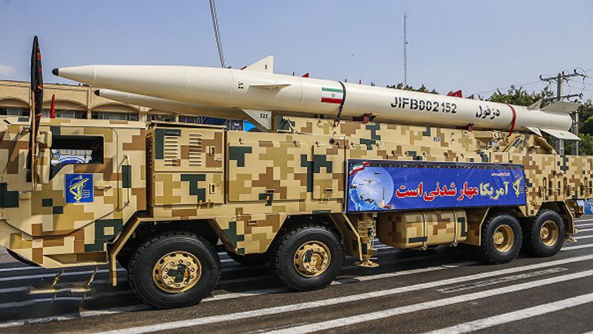 😳 Ось, як виглядає балістична іранська ракета 'Зольфагар' Дальність, якої може досягти дана ракета – 750 кілометрів. Також на підльоті до цілі нею можна керувати. Це нове випробовування для нашої системи ППО, тож будьте обережні під час тривог