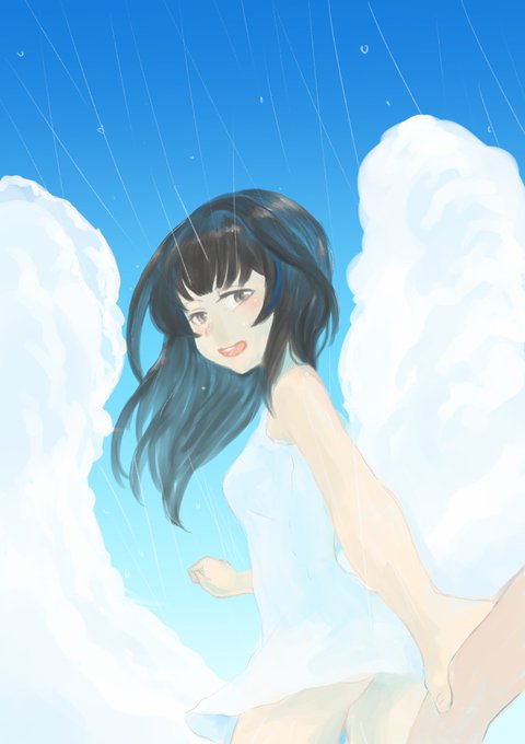 ついでに手のパースを少し修正。すこしバランス良くなったかしら。 