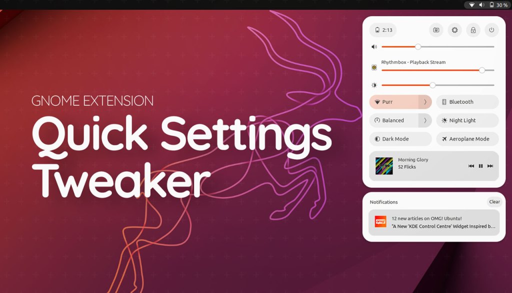 New Extension Adds Notifications, Media Controls &amp; Media Streams to GNOME Quick Settings #gnome omgubuntu.co.uk/2022/10/gnome-…