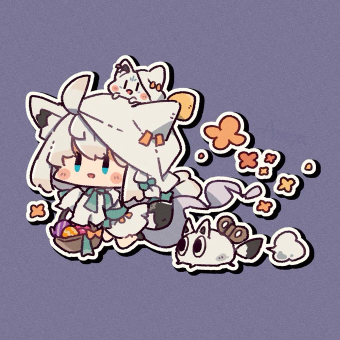 ハロウィン#絵フブキ 
