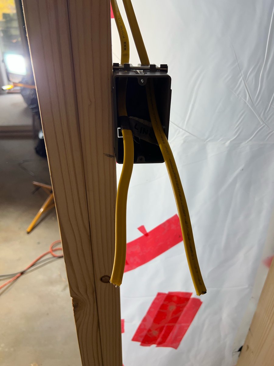 DazeEnd's tweet photo. ✅ Rough electrical
#ProjectWineCellar https://t.co/0Dvd2xTeMl