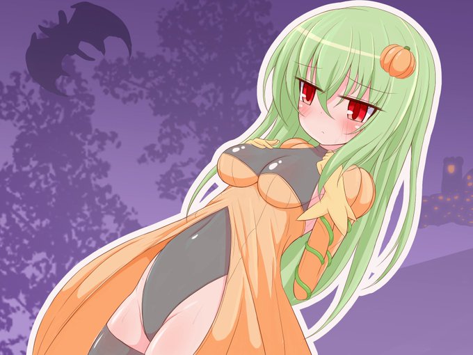 絵571号「かぼちゃ姫さん」
ちょっぴりお胸の成長が気になるかぼちゃ姫さん 