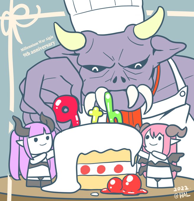 こっそり2枚目を…
こちらは描きおろしで…
#アイギス9周年アートコン
#アイギスお絵かき 