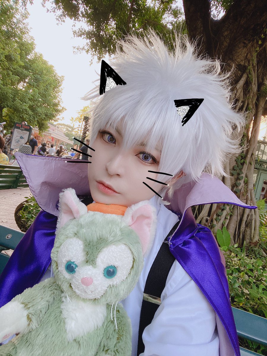 sasasauk's tweet photo. ゴンと一緒に
ハロウィン💚💜

#hxh #hunterxhunter #ハンターハンター #コスプレ #ゴン #キルア https://t.co/EV7kwsS2F1