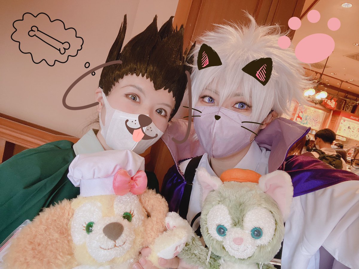 sasasauk's tweet photo. ゴンと一緒に
ハロウィン💚💜

#hxh #hunterxhunter #ハンターハンター #コスプレ #ゴン #キルア https://t.co/EV7kwsS2F1