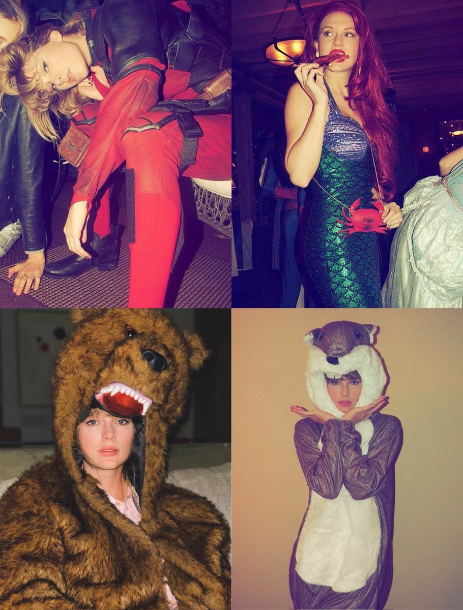 kadriye on X: “taylor swift’s halloween costumes over the years 