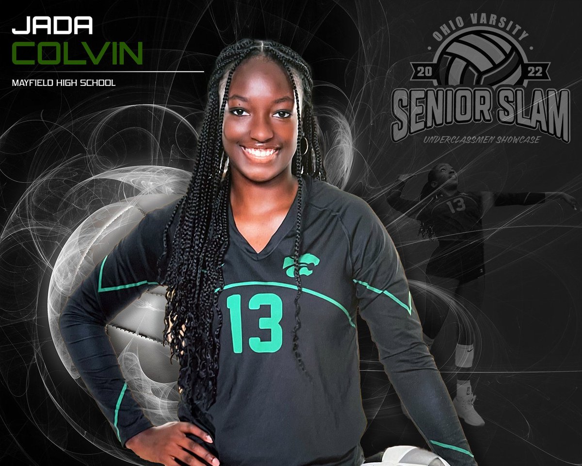 ohiovarsity's tweet photo. Mayfield's Jada Colvin will play in the 2022 Ohio Varsity Senior Slam on Nov. 20. #OVSeniorSlam https://t.co/syrG9ZoPEA