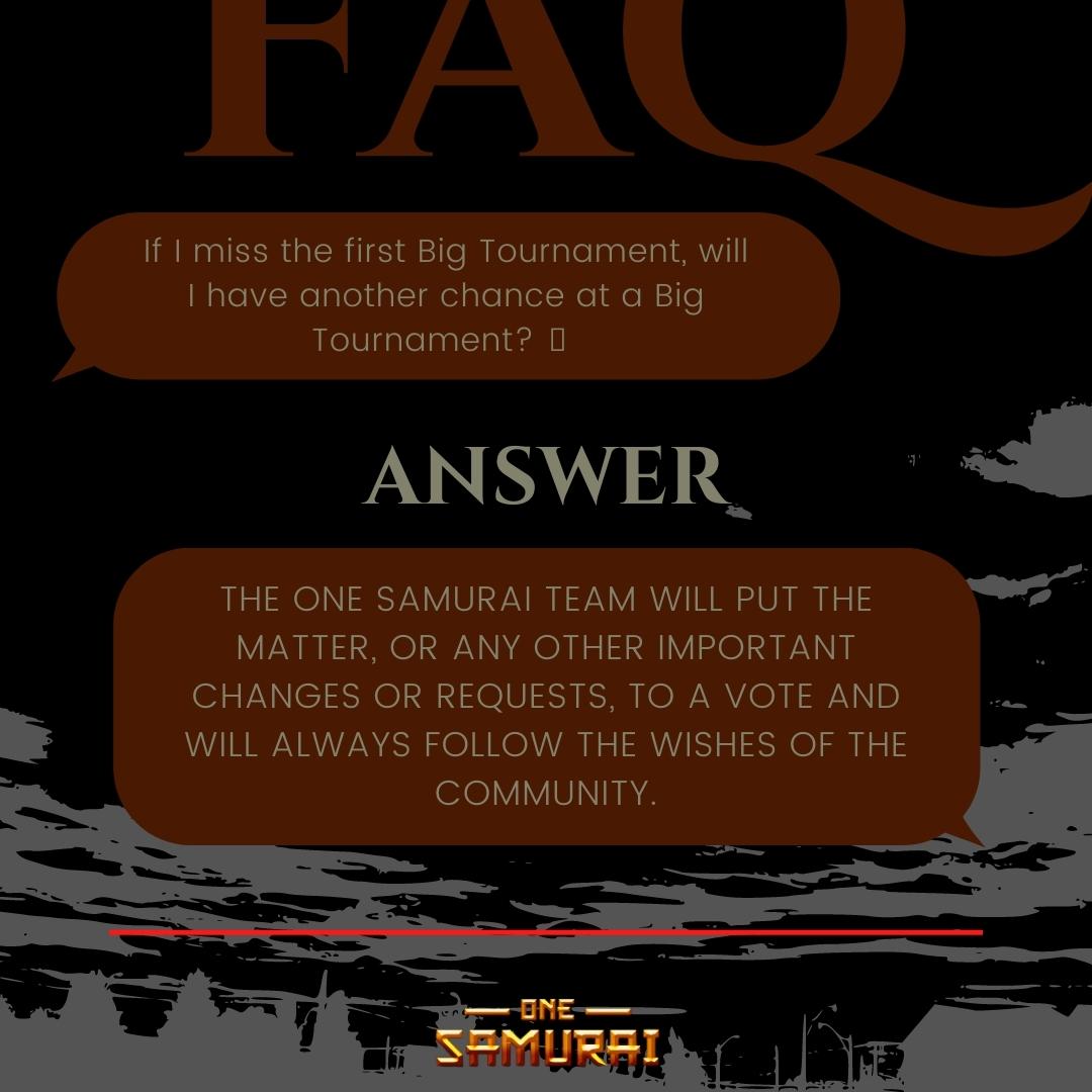 OneSamuraiNFT's tweet photo. โ๏ธOne Samurai NFT - FAQ ๐ฅบ
Follow us on Discord:
https://t.co/gUsXOgbGAw
Website:
https://t.co/RnljlKoKmf
#OneSamuraiNFT #NFTCommunity #Warriors #MATIC #OneSamurai #PolygonNFT #community https://t.co/qBCxBuHpg8