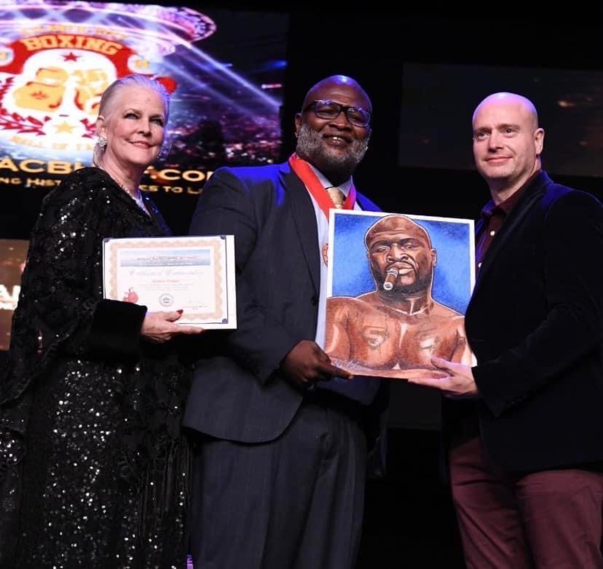 Patrick J. Killian on Twitter "Lights out Baby Presenting James Toney