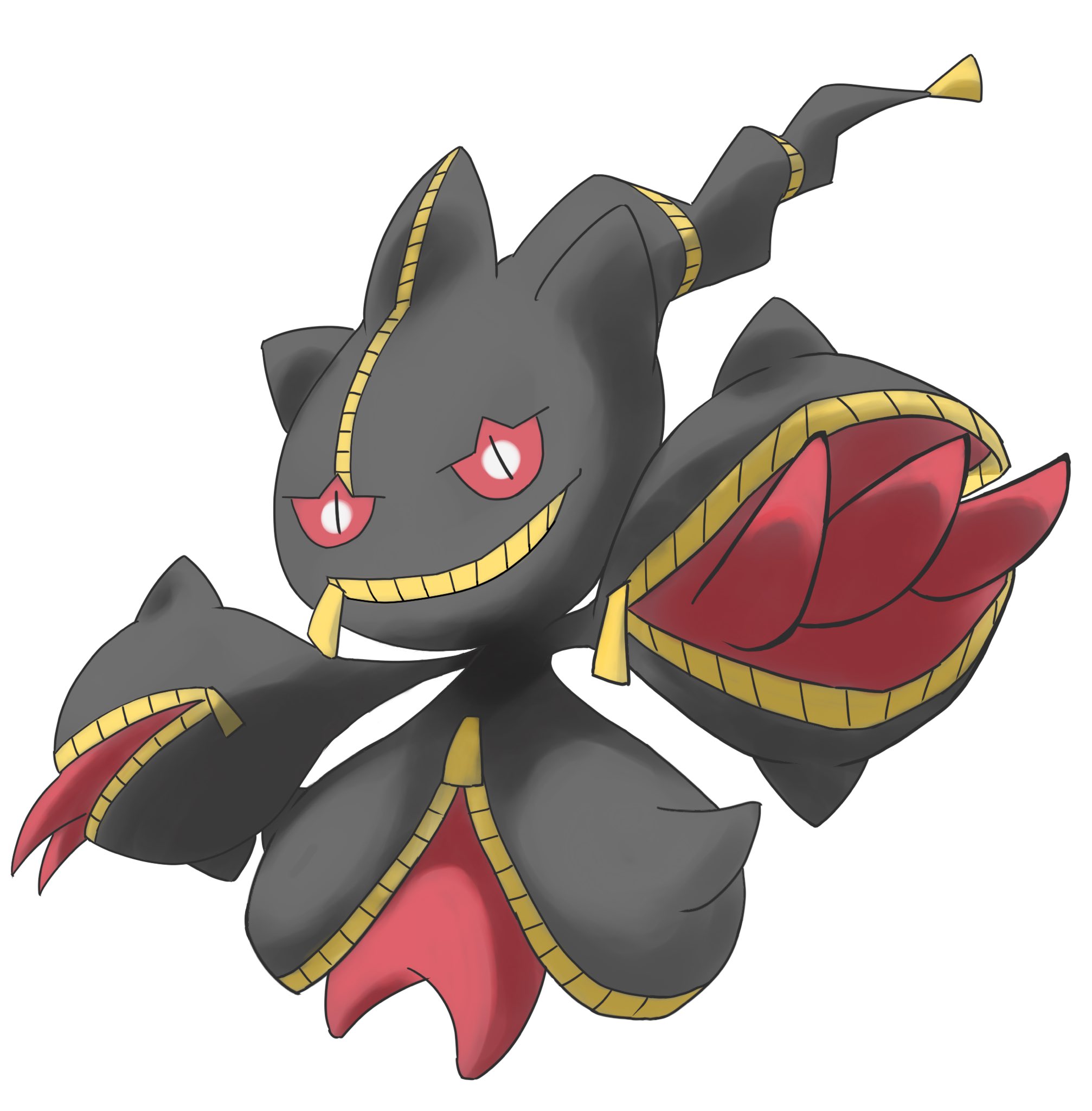 とくまつ ポケモンgoでメガシンカ解禁されたけどデザイン結構好き イラスト メガジュペッタ T Co C17iqkifyd Twitter