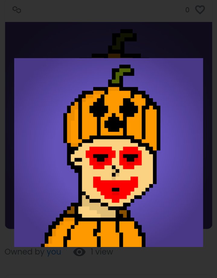 New Listed
Check this now

#OpenSeaNFT #opensea #NFTCommunity #nftcollector #NFTCollection #nftart #NFT #NFTspace #NFTs #Halloween 
#Halloween2022 #halloweencostume 

Link:
opensea.io/assets/matic/0…