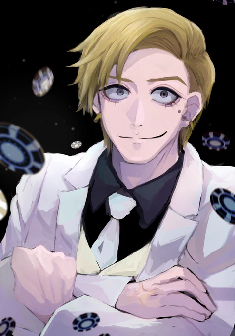 フォロワーさんの誕生日に描いた絵 