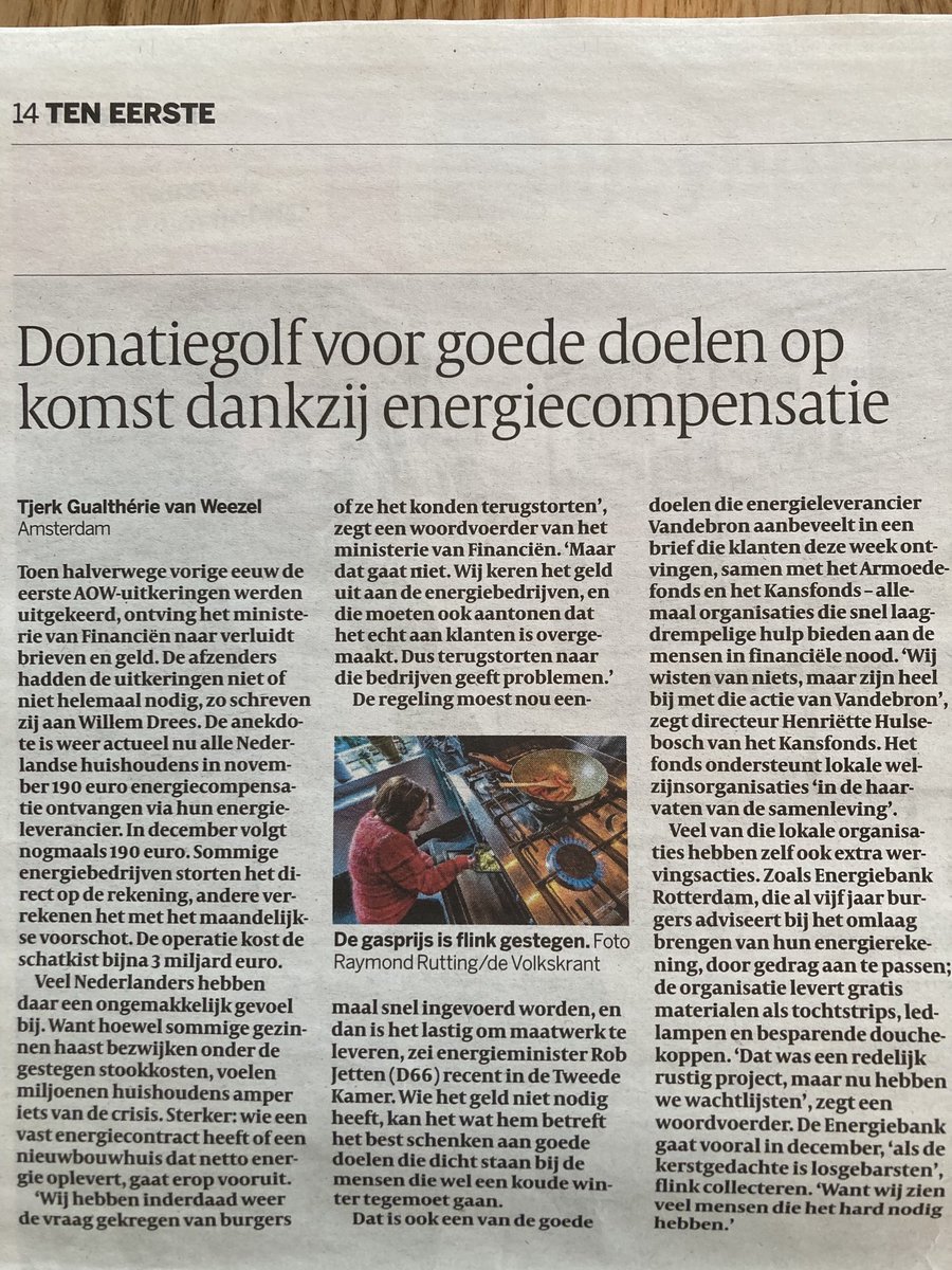 Ontstaat bij de campagne STEUN LOKAAL door de uitbetaling van de #energiecompensatie wind in de rug voor #lokalegoededoelen?

Voor details campagne 👉 mailchi.mp/8d522dddc353/s…