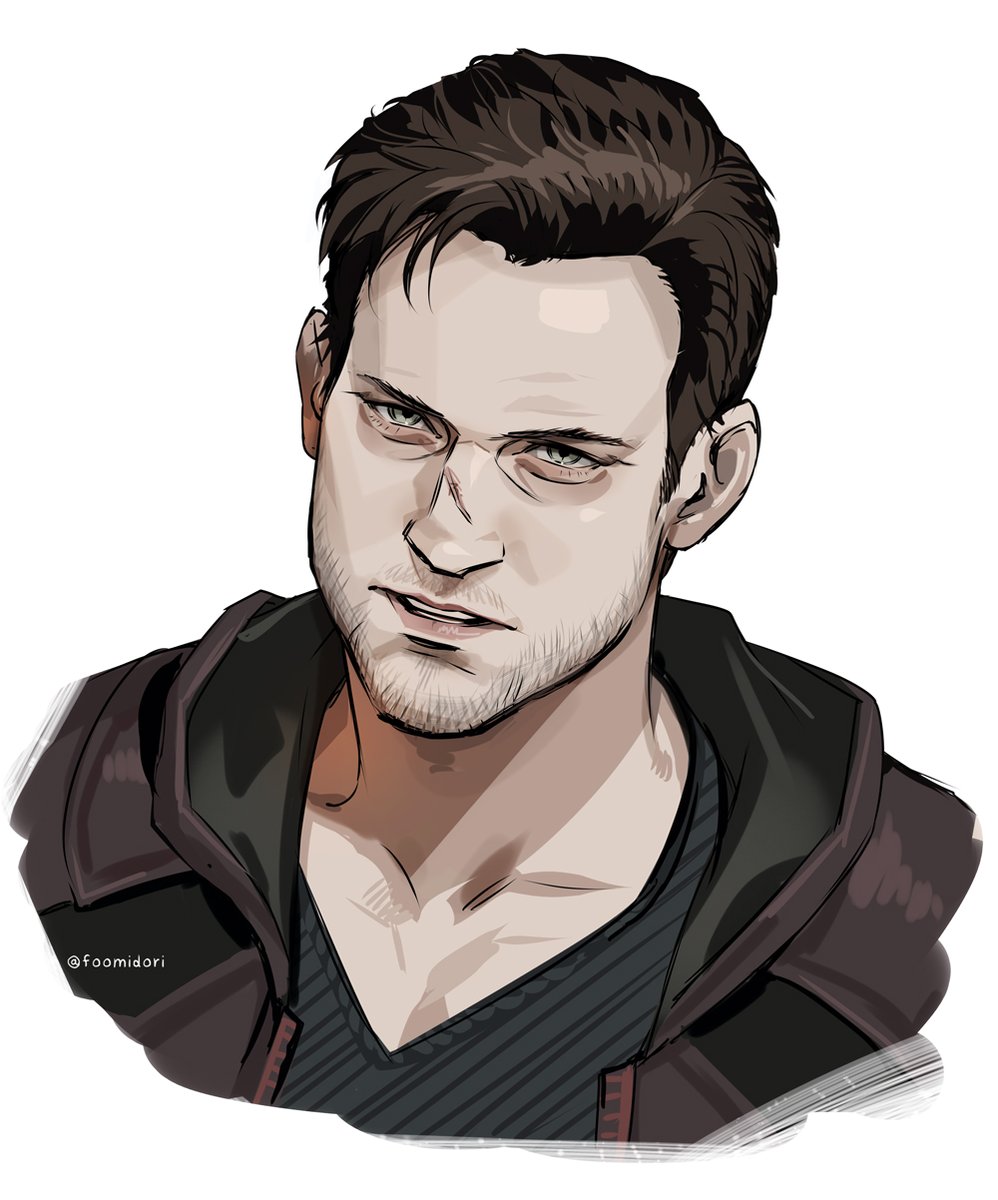 「ギャビン・リードGavin Reed #DetroitBecomeHuman f」|碧 風羽 Foo Midoriのイラスト