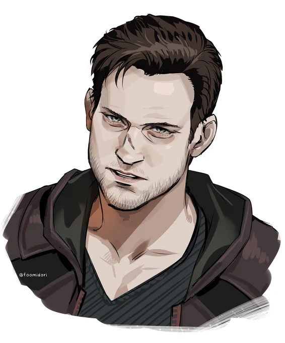 ギャビン・リードGavin Reed #DetroitBecomeHuman fanart 