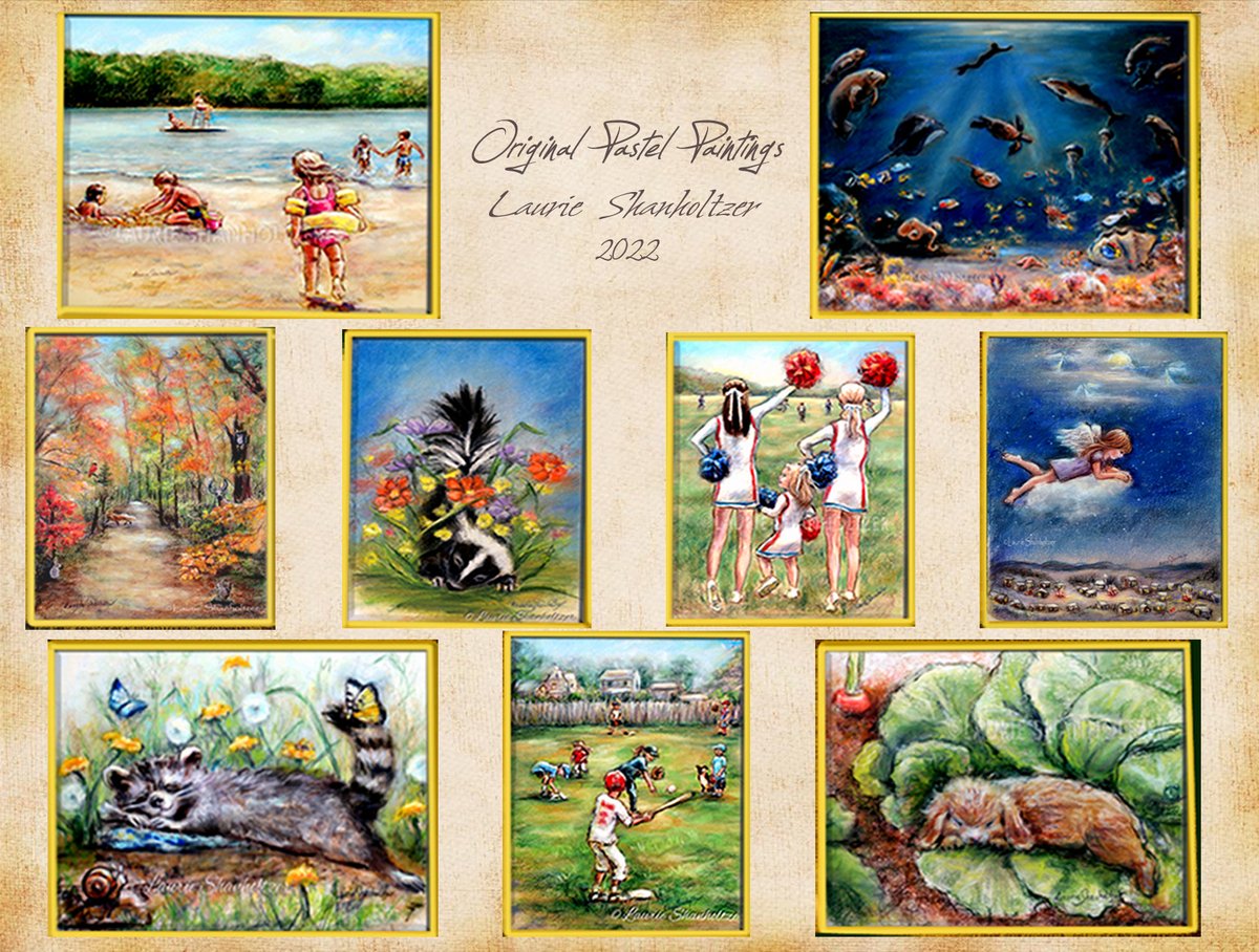 See the O R I G I N A L PASTELS by Laurie Shanholtzer 52 originals are gone and 9 are remaining. Ready for you to frame in time for the holidays View on Etsy etsy.me/2VhfhhF