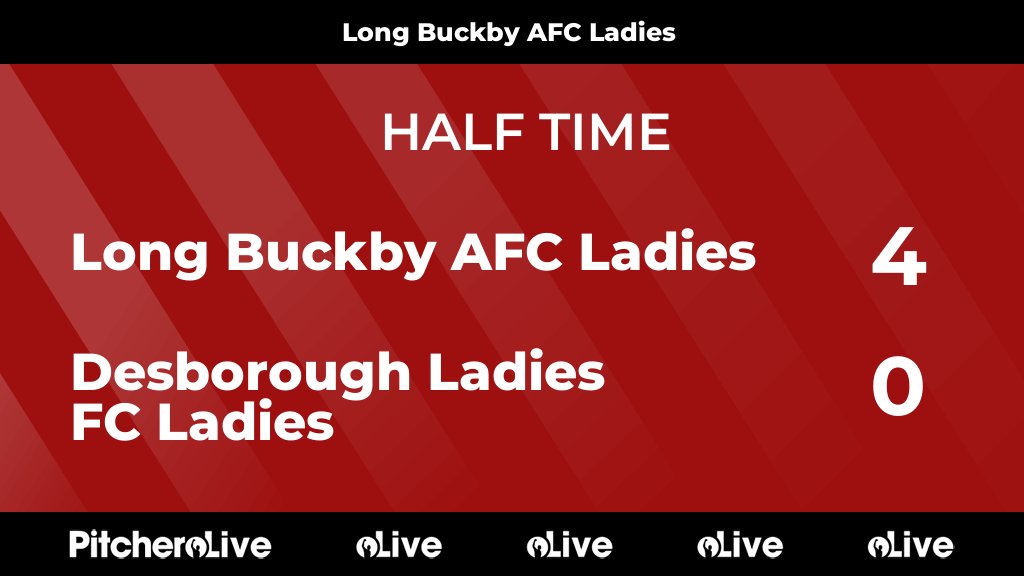 AfcLbl's tweet photo. HALF TIME: 

Long Buckby AFC Ladies 4 - 0 Desborough Ladies FC Ladies

Strong first half from The Bucks
🦌⚽️
#proudtobeabuck
https://t.co/LMLW7cZaiK https://t.co/j8DVmG6NWC