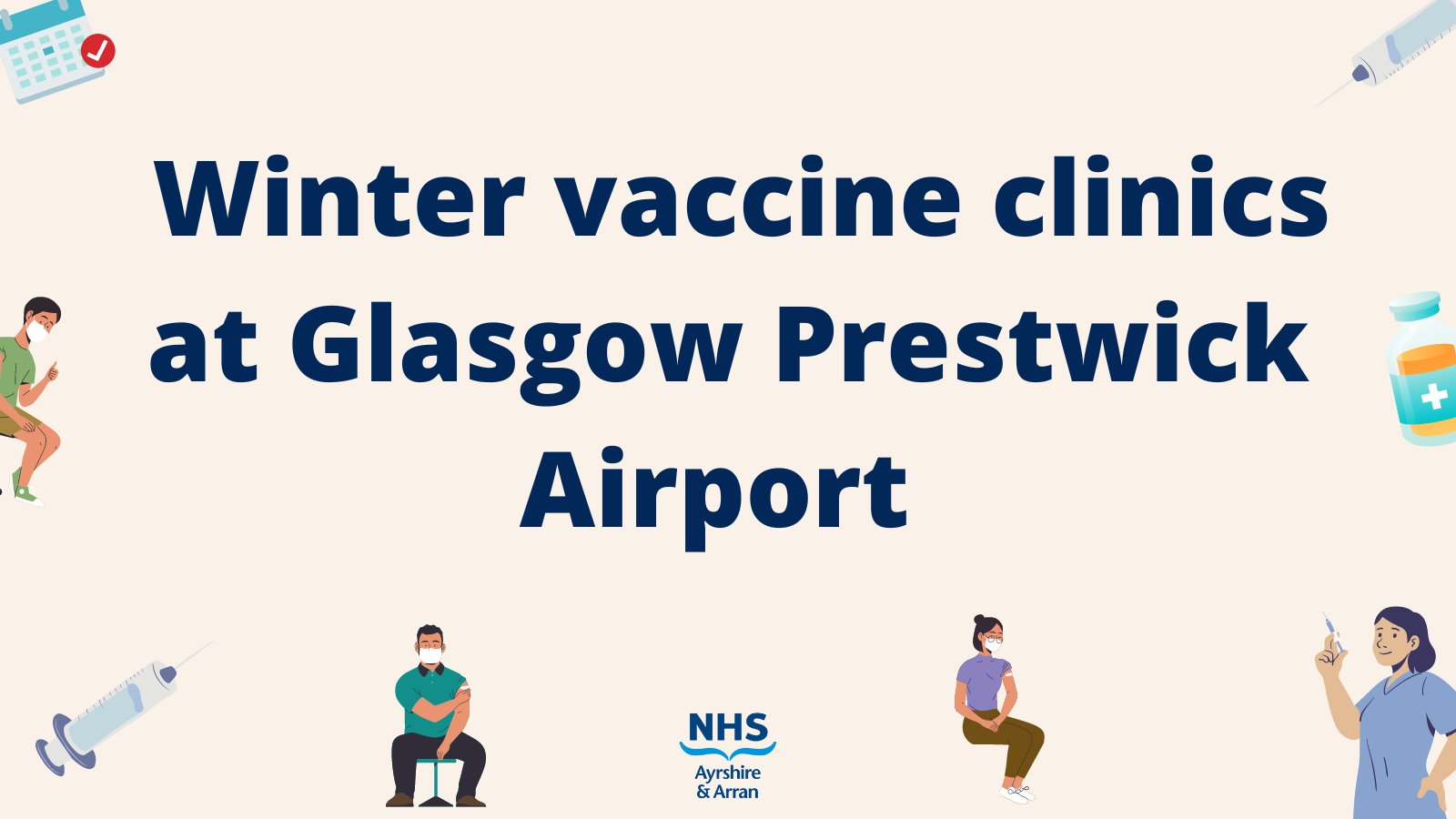 NHS Ayrshire & Arran on Twitter "Glasgow Prestwick Airport is one of the venues being used for