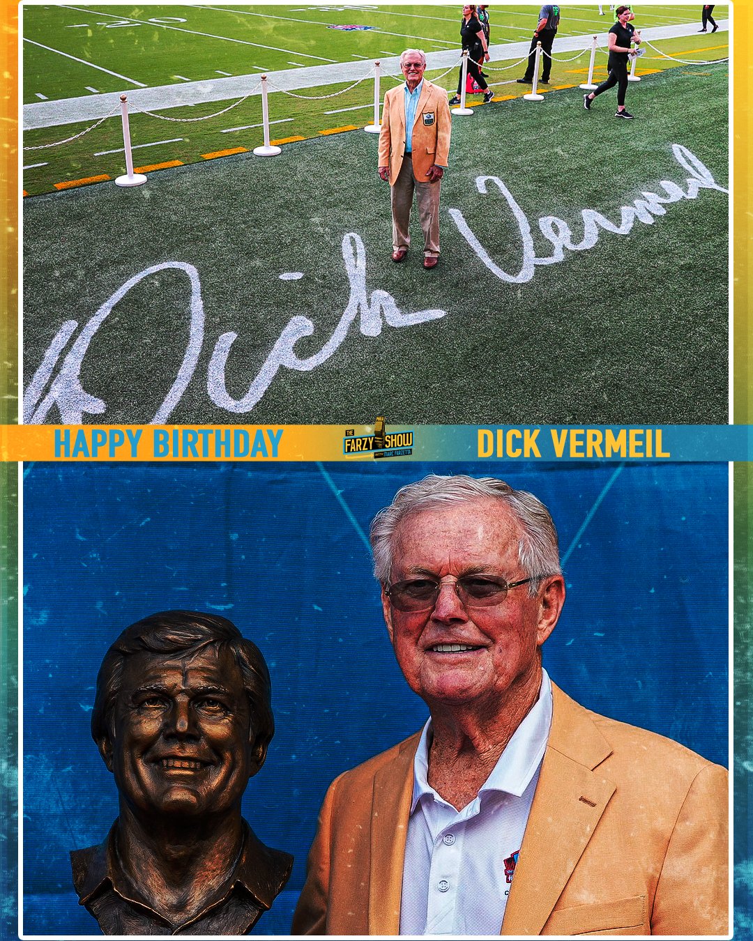 Wishing our former Hall of Fame coach Dick Vermeil a very happy 86th birthday! 