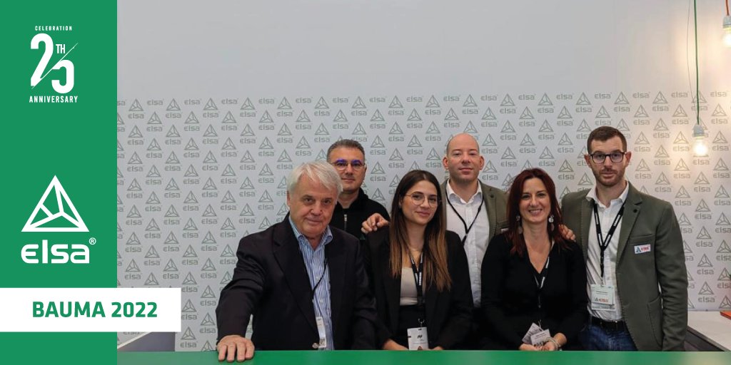 Elsa_srl's tweet photo. Thank you for visiting our stand. See you again at @baumaOfficial 2025 ππ
#bauma #messemΓΌnchen #ElsaSupercombinata #25anniversary #lineboring #portablelineboring #equipmentrepair #onsitemachining #madeinitaly https://t.co/OqvTWNTwFU