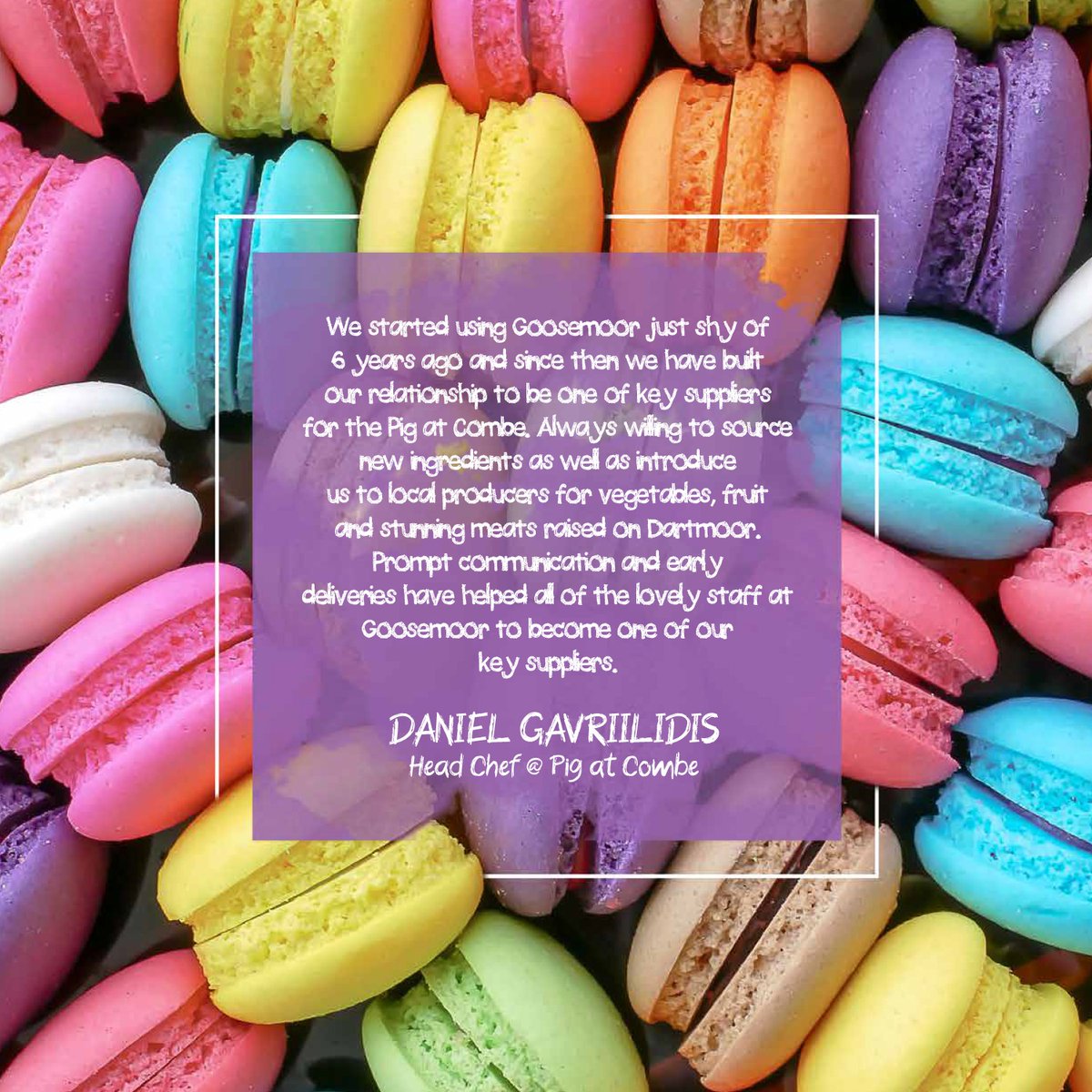 goosemoorfoods's tweet photo. 🌈 The Pig Pride Themselves On Their Quality Local Ingredients & We Are Proud To Be Working Along Side @the_pig_hotels🌈
#happycustomers #supportlocal #familybusiness #supportlocalproducers #localproduce #thepighotels https://t.co/pu5K7PofGp