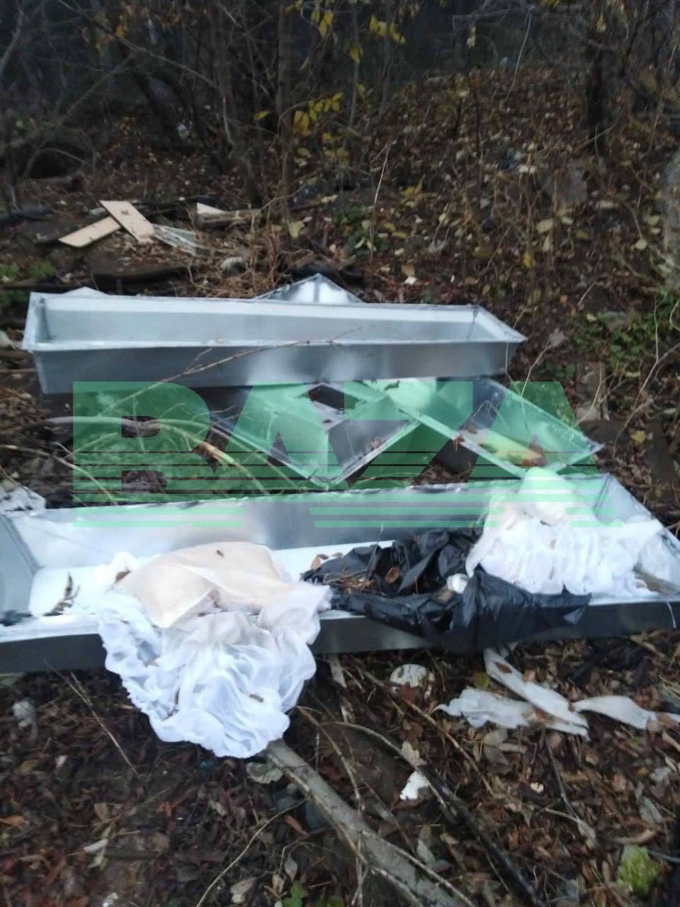 NEXTA on Twitter: "In #Belgorod, residents found among the garbage zinc ...