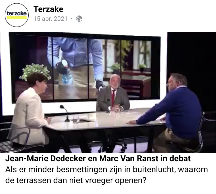 VDPitte's tweet image. Het verschil tussen ⁦@terzaketv⁩ en ⁦@DeTafelvanVier⁩ is misschien kleiner dan gedacht