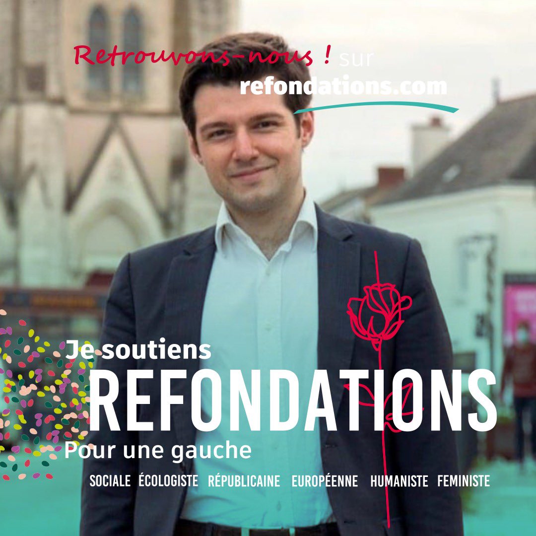 .@ArthurMoinet, secrétaire de section en Loire-Atlantique, membre du bureau national @lesJeunesSoc, délégué national à l'Europe « #Refondations pour un Parti socialiste ouvert et démocratique, aux idées radicales mais qui reste attaché à ses principes »