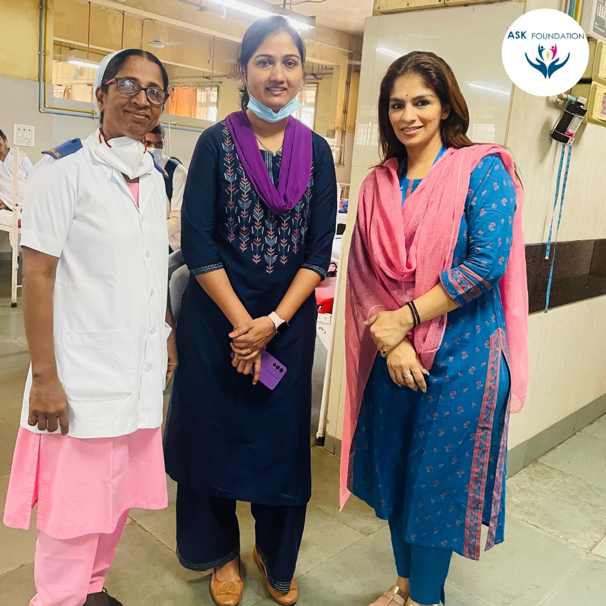 askfoundation24's tweet photo. A great view of Avanni Agasti, Founder of ASK Foundation at Cooper Hospital!
#menstruation #periods #period #menstruationmatters #menstrualcycle #periodproblems #periodpositive #clothpads #femininehygiene #healthylifestyle #ask #askfoundation #askusforhelp #askfoundation24 https://t.co/Tj4cturMsE