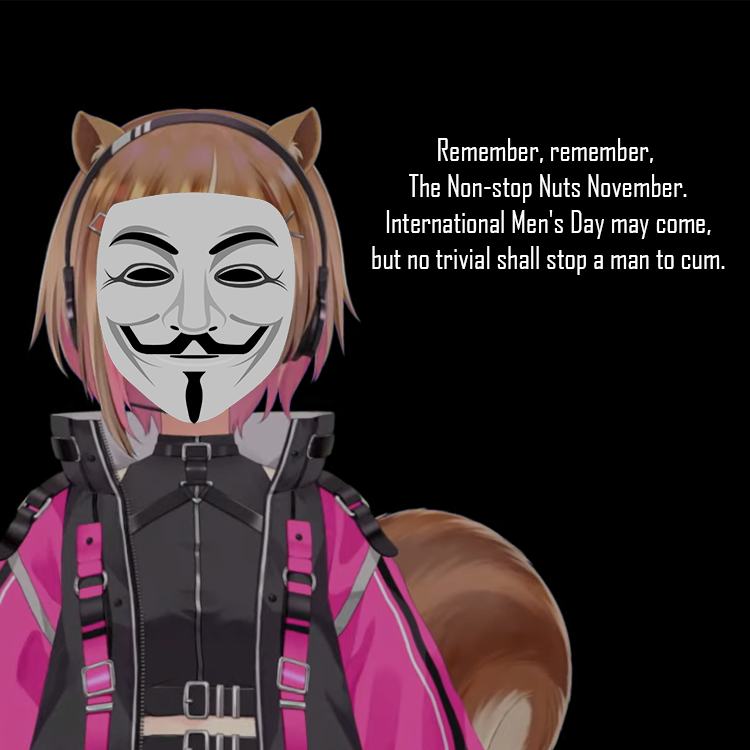 Kloworman's tweet photo. Hengker Risu when November come 
#Risu_meme https://t.co/DIN0PpSoqo