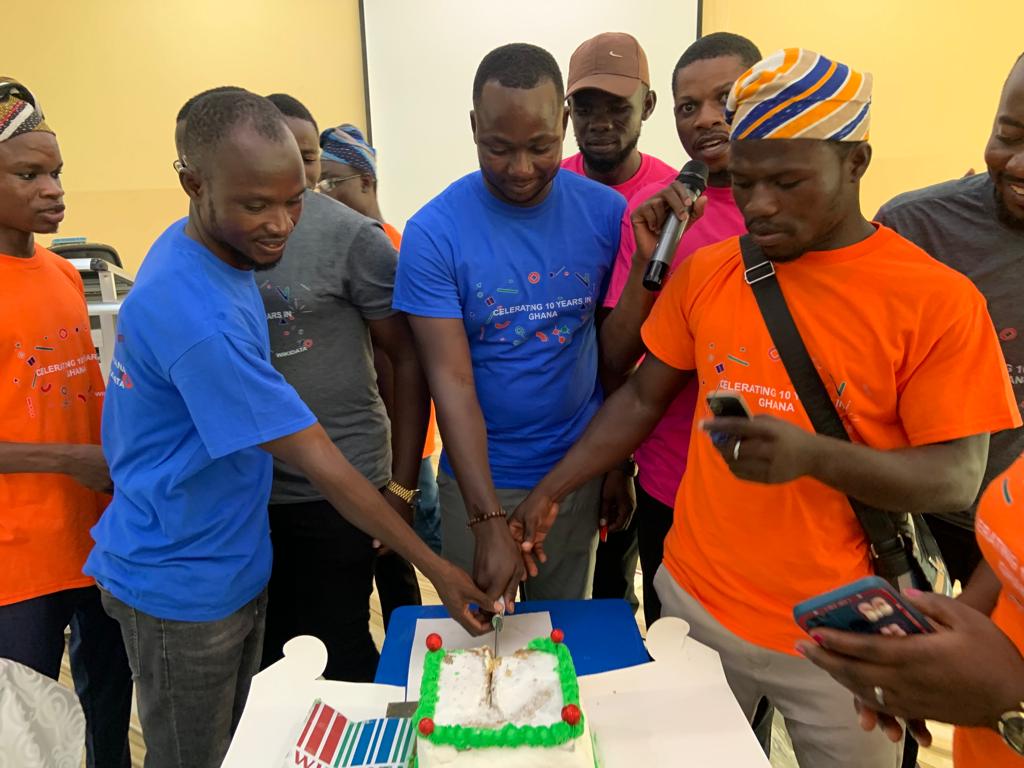 OJjnr12's tweet photo. We at @dagbaniwiki celebrated the 10th anniversary of Wikidata with the @Moore_Wikimedia And @Gurune Community. Happy Birthday @wikidata
#Wikidata #Wikimedia #Wikipedia #wiki #wikidata10 https://t.co/I4dAt9xGSj