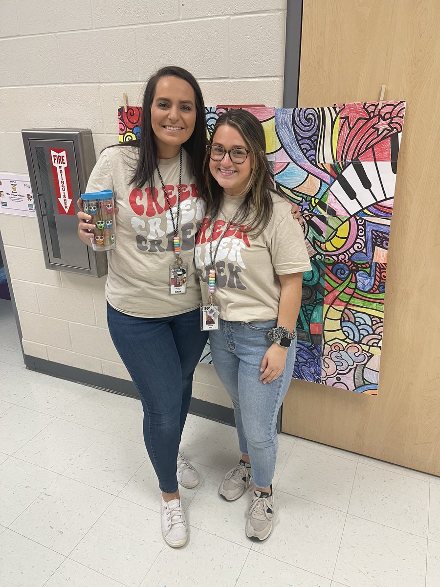 #teacherbesties supporting the Creek Life! ❤️🖤

<a href="/SCECardinals/">SCECardinals</a>