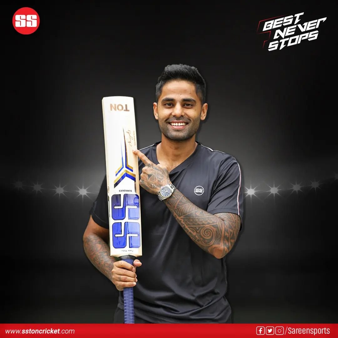 𝐈𝐓❜𝐒 𝐁𝐄𝐒𝐓 𝐕𝐒 𝐁𝐄𝐒𝐓❗💯

Surya is here.

Are you ready?

BEST NEVER STOPS 🔥 🔥🔥🔥

#SS #sareensports #sareensportsindia #worldcup #t20i #cricketfans #cricketworld #indvssa  #suryakumaryadav #INDvsSA