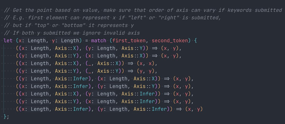 Nothing special but the parsing of a simple transform-origin CSS property. Probably CSS became so popular because it is doing everything to help user of CSS but not the developers of browsers.
