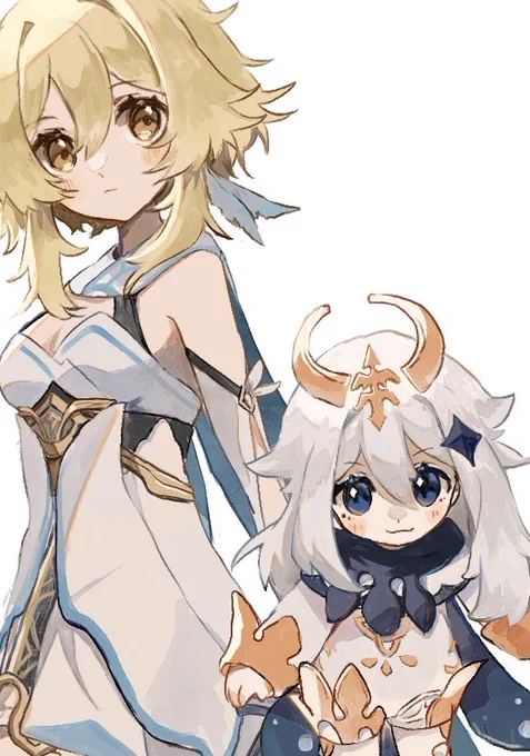 ついでにアクスタの蛍ちゃとパイモンみてみてしよ 