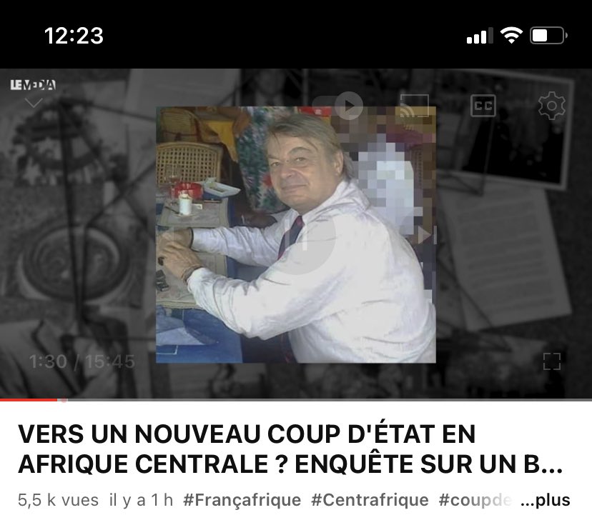 kouamouo's tweet photo. C’est l’histoire d’un barbouze français vivant au Cameroun qui est passé par les mailles du filet après un coup d’Etat en Guinée Équatoriale et qui s’agite autour de la Centrafrique. En mission commandée. L’enquête de @thomasdietrich0 👉🏾 https://t.co/g5foh76glj https://t.co/m69ulhpyPv
