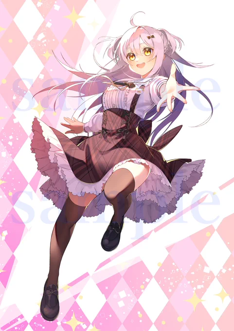 ニワカ先輩様のご依頼よりフラスタイラストを描かせていただきました!  