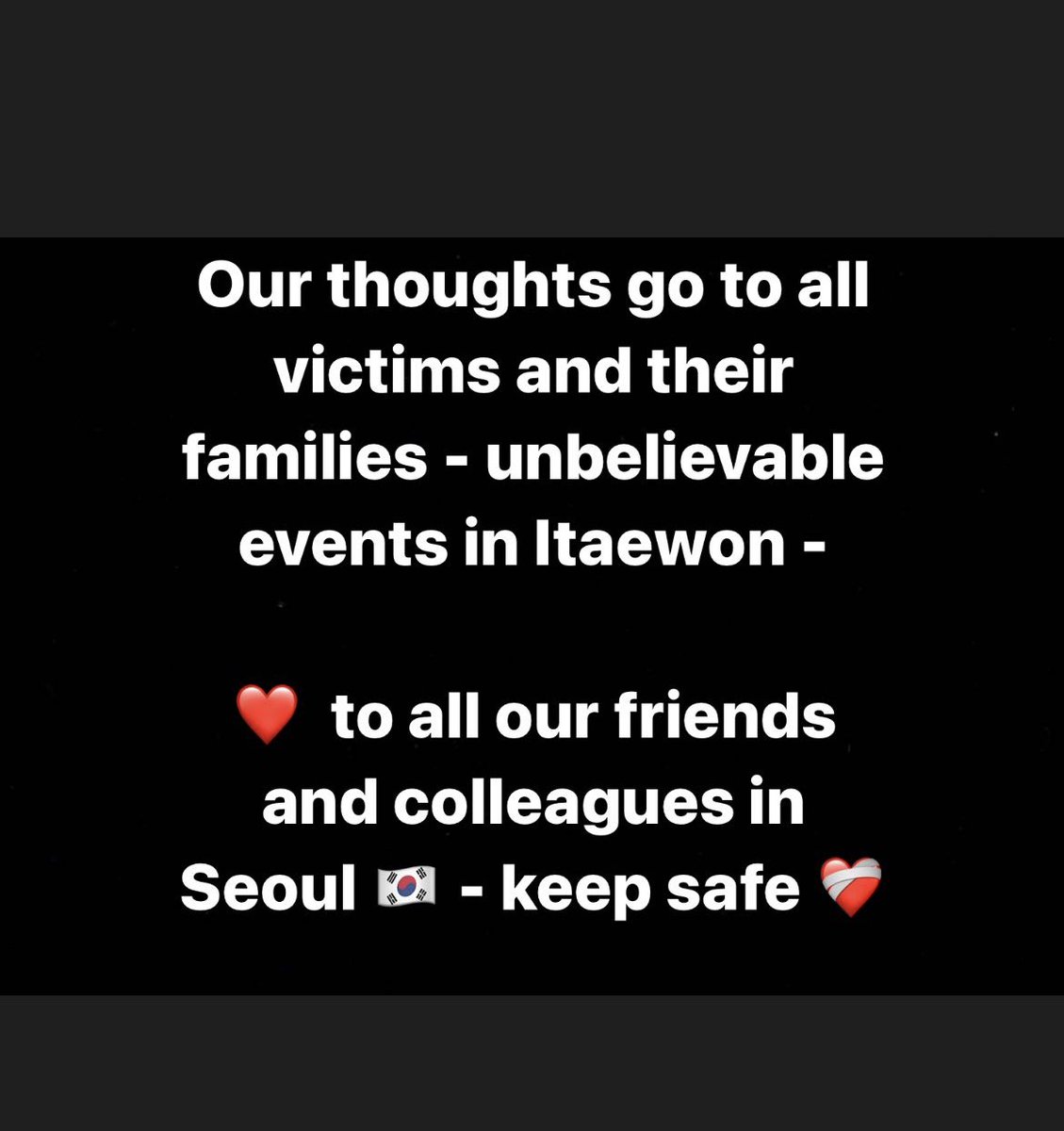 As a human being… and representative for <a href="/CosmosMusic/">Cosmos Music</a> …